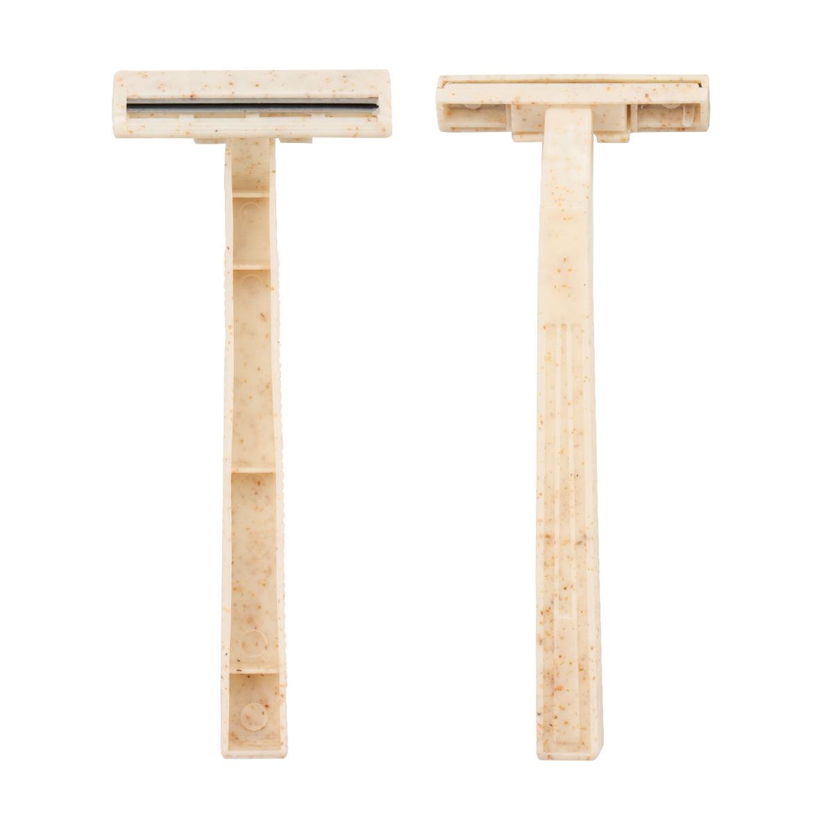 CX-T02M Återvinningsbart vete halm Twin Blade Men Razor